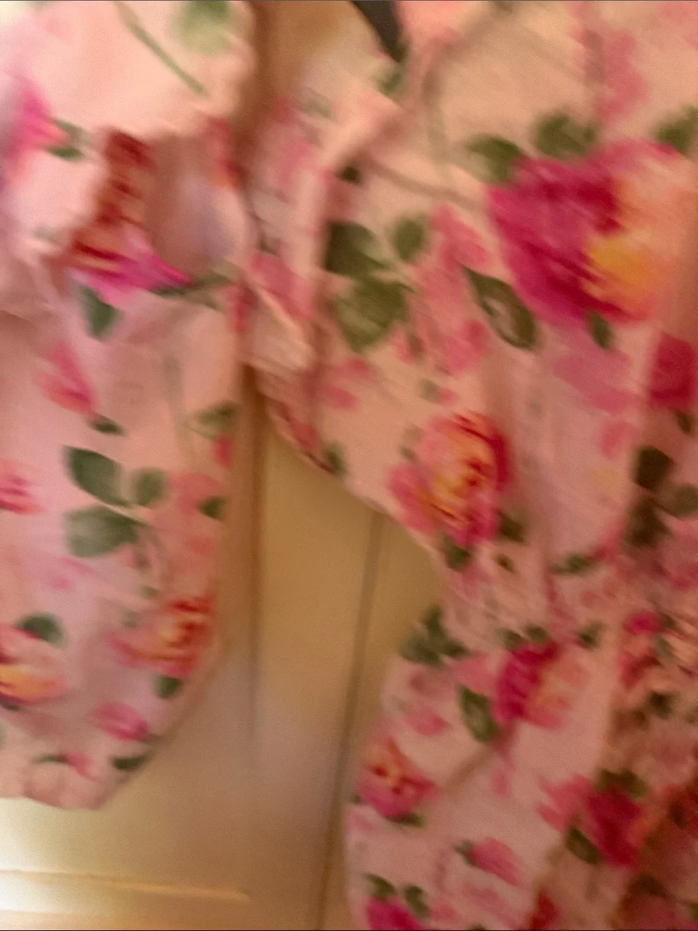 Gymboree Pink Floral swimsuit and matching cover up